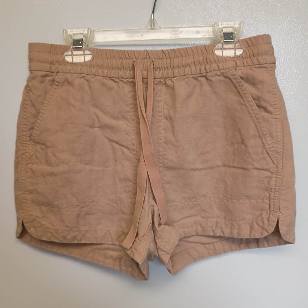 J. Crew Women's Drawstring Casual Shorts in Blush